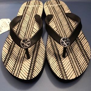 NWT! Coach Alessa Flip-flops